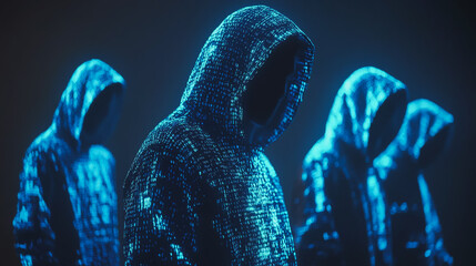 Hacker are planning to hack and attack networks and cyber security systems.abstract innovative cyber security network, using interconnected nodes to represent business partnerships on the Smart ciyt