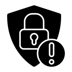 Security Alert Solid Icon