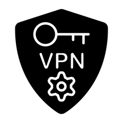 VPN Solid Icon