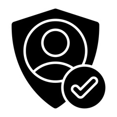 User Authentication Solid Icon