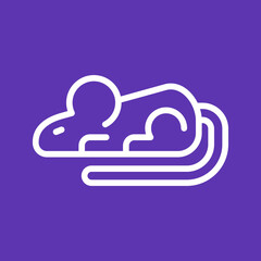 Pet Mouse icon vector image. Suitable for mobile apps, web apps and print media.