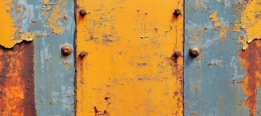 Weathered Metal Panels