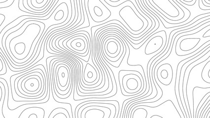 Abstract beautiful Light topographic topo contour map background. terrain path isolated on background.