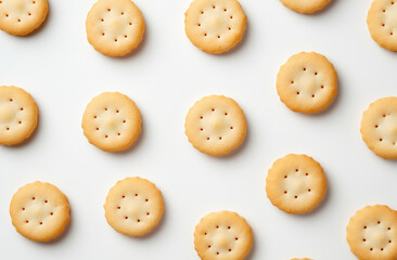 Obraz premium Minimalist Sugar Cookies in Soft Daylight