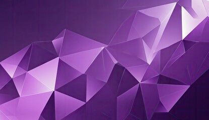 Obraz premium Abstract polygonal purple design