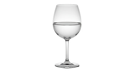 Isolated Wine Glass