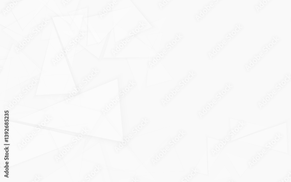 Poster subtle white grey abstract geometric triangles pattern texture design
