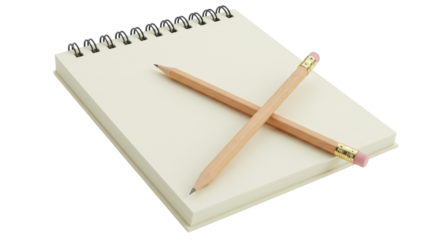 Isolated Sketchbook with Pencils Art Supplies Creative Icon