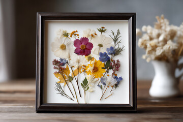name: botanical pressed flower art