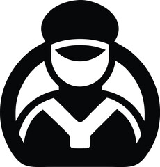 Car Driver Logo Design – Vector Illustration

