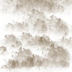 Abstract Dry On Dry Multi Hue Brown Paint Brush Texture.Neutral light colored empty space background illustration.Watercolor art background Texture.wet wash splash watercolor background painting