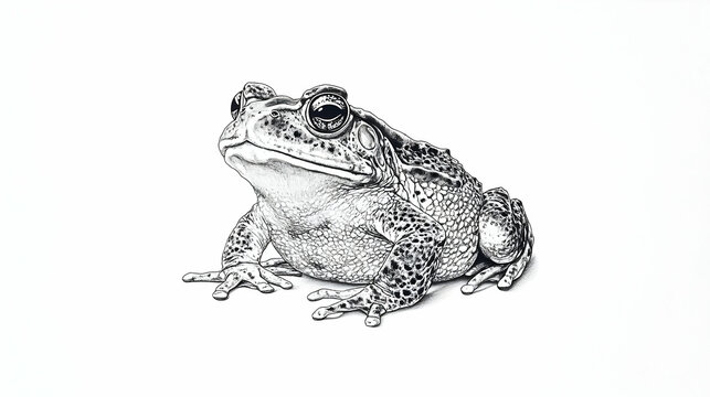 drawing toad illustration