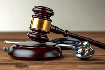 Exploring the Intersection of Law and Health through the Symbolic Juxtaposition of a Gavel and Stethoscope