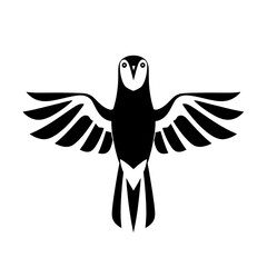 Obraz premium vector illustration of a bird