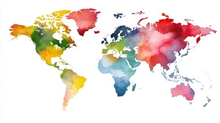 World map. Earth Day theme background wallpaper.