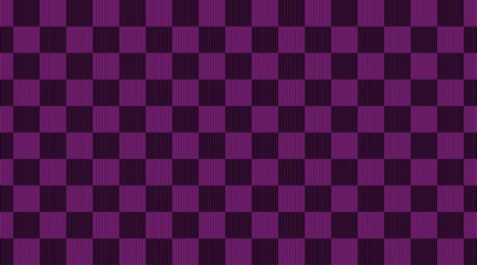 Texture background with two color | Square shape box with pattern line | Modern vector template for fabric, decoration, corporate, textile, cover | Elegant creative design with black-fandango color