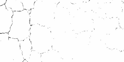Abstract old wall grunge black and white concreate crack scratch in the floor grunge texture background.