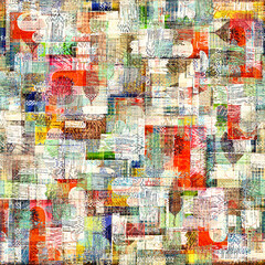 abstract grunge background with squares