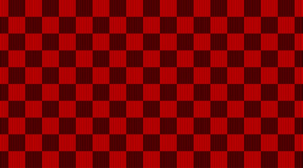 Texture background with two color | Square shape box with pattern line | Modern vector template for fabric, decoration, corporate, textile, cover | Elegant creative design with black-red color