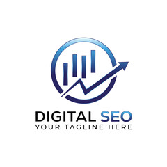 Digital SEO company logo design
