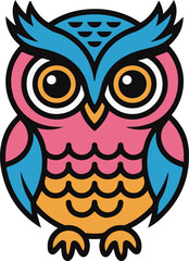 owl vector illustration