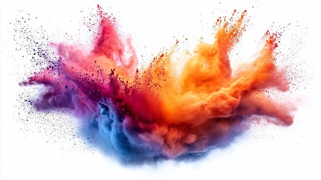 Colorful powder explosion (56)