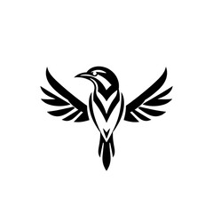 Obraz premium vector illustration of a bird