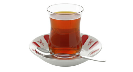 Isolated turkish tea