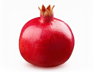 pomegranate isolated on white background