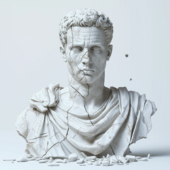 Fototapeta premium statue of a man