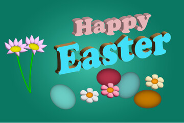 vector, card, Easter, design, illustration, spring, holiday, happy, Christmas, celebration, decoration, flower, vintage, poster, banner, day, greeting, text, green, frame, label, sign, symbol, icon, s
