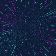 Creative design of universe sci fi background