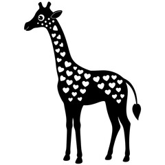 giraffe silhouette