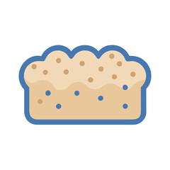  Bread Crumb Icon for Culinary Use