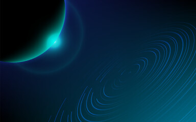 digital technology futuristic vector
