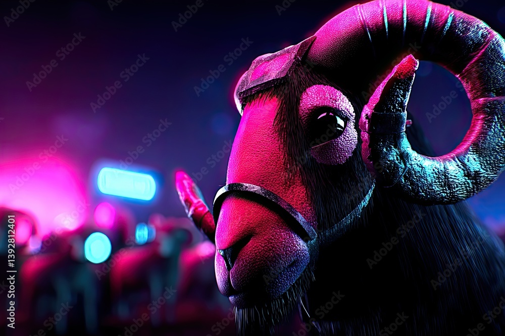 Poster realistic representation of mythological hindu creatures with vibrant colors and detailed features i