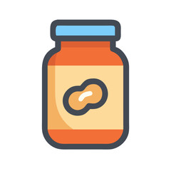  Cashew Butter Jar Icon for Spreads