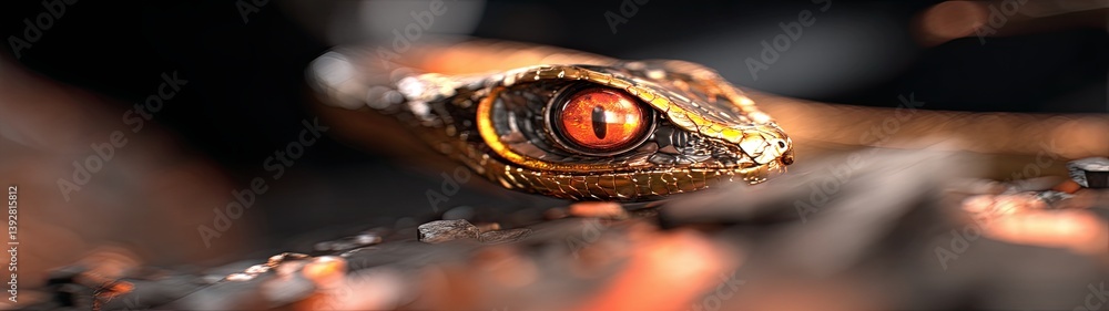 Poster realistic representation of a mythological hindu creature with intricate textures and vivid colors c