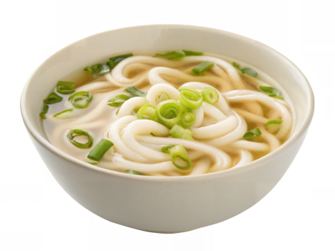 Udon Noodle Soup Bowl, Japanese Udon Soup, Hot Udon Noodles.