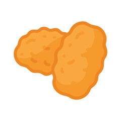  Delicious Chicken Nuggets Vector Design