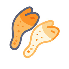  Savory Chicken Wing Icon Design