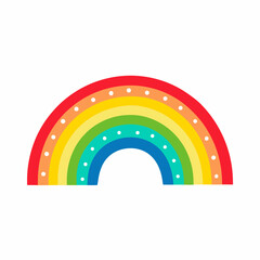 Obraz premium colorful rainbow background