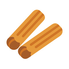  Crispy Churro Snack Vector