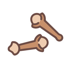  Aromatic Clove Spice Vector Design