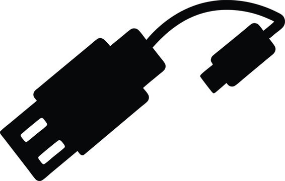 USB Cable clip art preview