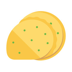  Corn Tortilla Vector for Culinary Use