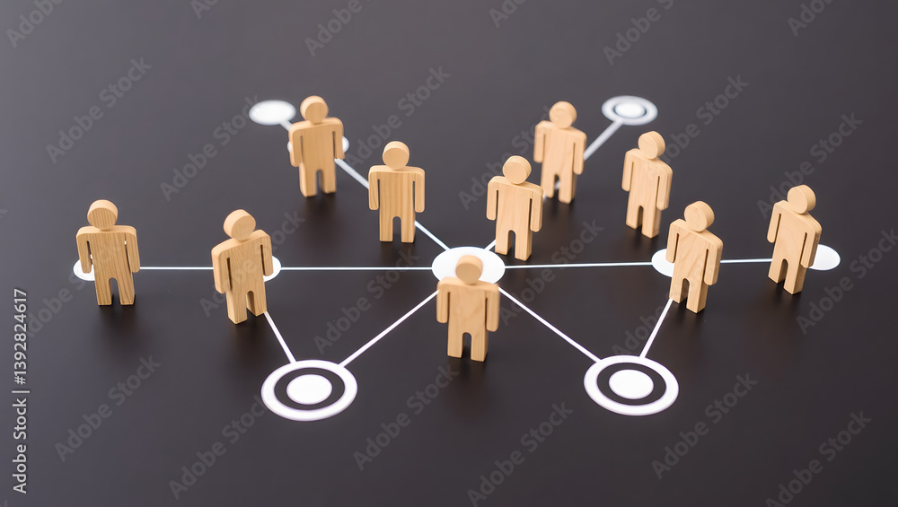 Poster conceptual image networking, connection, and collaboration in a globalized world