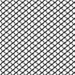 Ornate Insect Pattern - Black and White Classic Design