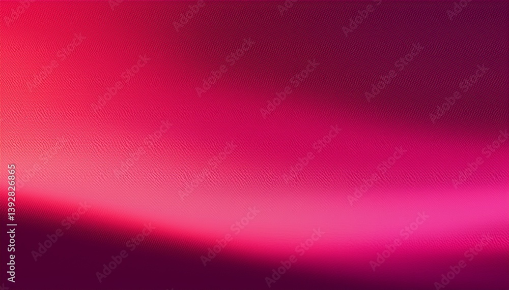 Poster pink red gradient wide size panoramic striped neon web website header trendy grain dust graphic back