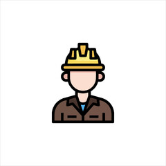 construction worker icon